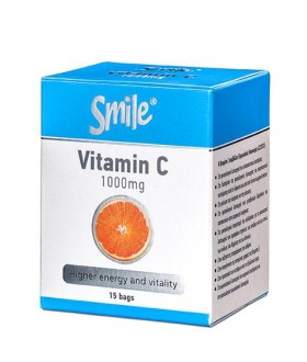 AM HEALTH SMILE VITAMIN C 1000mg 15sachets