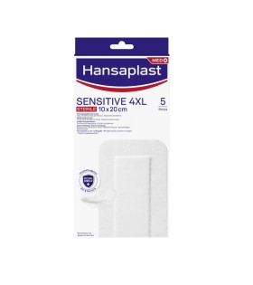 Hansaplast Sensitive Sterile 4XL Επιθέματα 10x20cm …