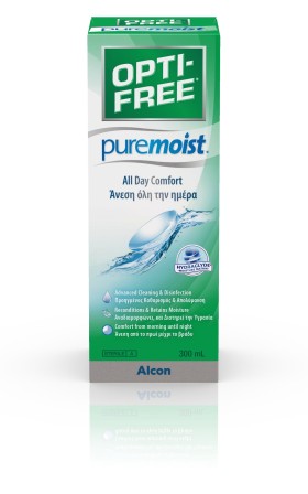 Opti Free Pure Moist 300ml Διάλυμα Φακών Επαφής