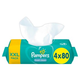 Pampers Fresh Clean Μωρομάντηλα 4 Χ 80τμχ