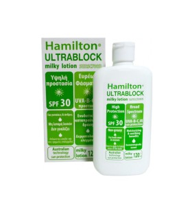 Hamilton Ultrablock SPF30 Body Sunscreen Milky Lot …