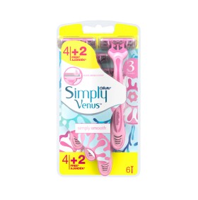 Gillette Simply Venus Disposable Razors 6pcs (…