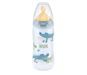 Nuk First Choice+ Bottle with Latex Nipple M Gray Cr ...
