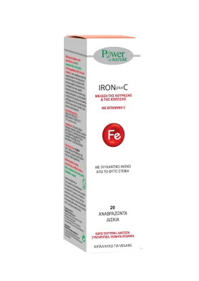 POWER HEALTH IRON + C 20EFF.TABS