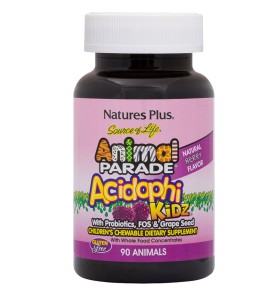 Nature's Plus ANIMAL PARADE ACIDOPHIKIDZ 90 ΤΑΜΠΛΕ …