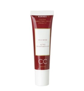 Korres Άγριο Τριαντάφυλλο CC Cream SPF 30 Medium 3 …