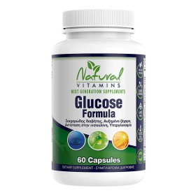Natural Vitamins Glucose Formula 60 Κάψουλες