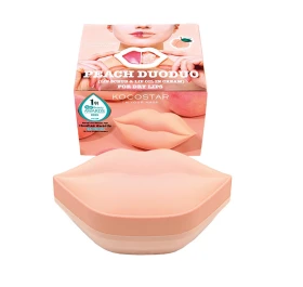 Kocostar Peach Duoduo Lip Scrub & Lip Oil in Cream …