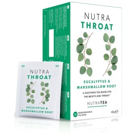 NUTRA TEA NutraThroat Eucalyptus & Marshmallow Roo …
