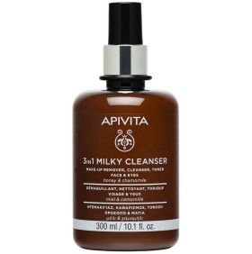 Apivita Cleansing Milk 3 in 1 for Face & Eyes With &hellip;