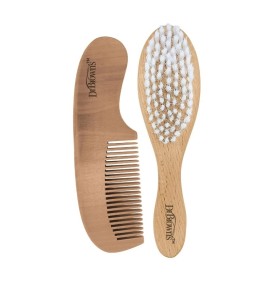 Dr.Brown's Wooden Hair Brush & Comb Set HC08 ...