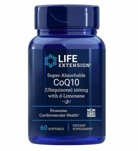 Life Extension Super-Absorbable CoQ10 100mg 60 sof …