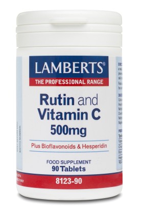 LAMBERTS RUTIN & C-500 & BIOFLAVONOIDS 90TABS