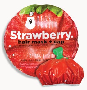 Bearfruits Strawberry Hair Mask + Cap 1x20ml