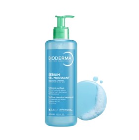 Bioderma Sebium Gel Moussant  Εξυγιαντικό Gel Καθα &hellip;
