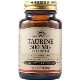 SOLGAR TAURINE 500MG 50VCAP