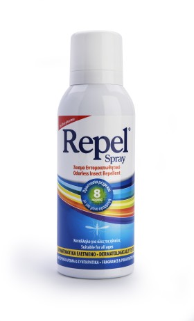 Uni-pharma Repel Spray Άοσμο Εντομοαπωθητικό 100ml