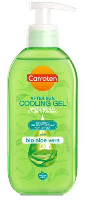 Carroten After Sun Cooling Gel Bio Aloe Vera 200ml