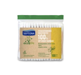 Septona Eco Life Μπατονέτες Βιοδιασπώμενες 100τμχ