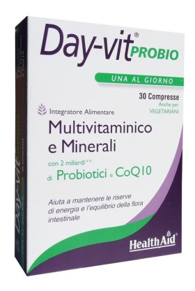 HEALTH AID DAY-VIT PROBIO WITH PROBIOTICS & CoQ10 30…