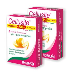 Health Aid Cellusite 60tabs 1 + 1 -50% on the 2nd product