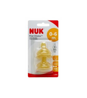 Nuk First Choice+ Θηλή από Καουτσούκ 0-6m Μέγεθος …