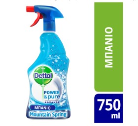 Dettol Power & Pure Bathroom Fresh Mountain Spring …