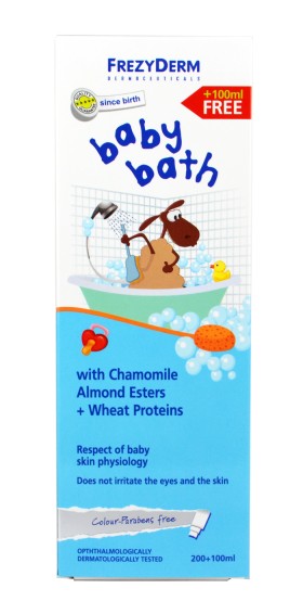 Frezyderm Baby Bath, Βρεφικό Αφρόλουτρο, Χωρίς Χρω …