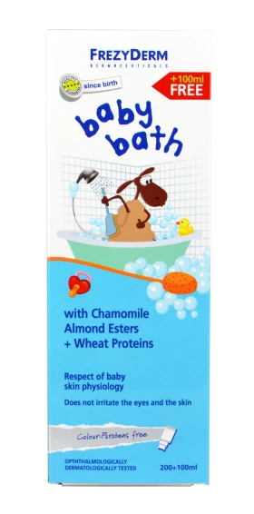 Frezyderm Baby Bath, Βρεφικό Αφρόλουτρο, Χωρίς Χρω …