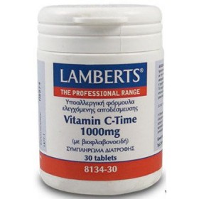 LAMBERTS VITAMIN C 1000mg T/R 30TABS