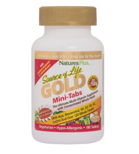Nature's Plus Source Of Life Gold Mini-180 Tablets