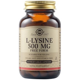 SOLGAR L-LYSINE 500MG 50VCAP