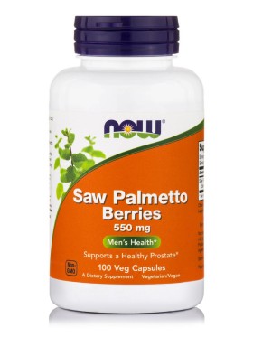 Now Foods Saw Palmetto Berries 550 mg 100 Veg.Caps …