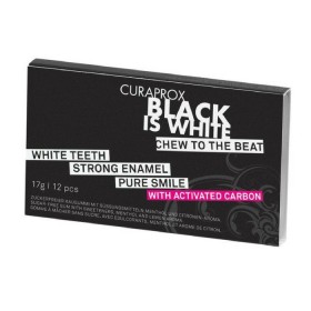 Curaprox Black is White Chew For White Chewing gum with…