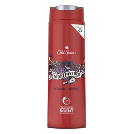 Old Spice Night Panther Shower Gel + Shampoo 400ml