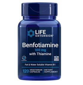 Life Extension Benfotiamine With Thiamine 100mg 12…