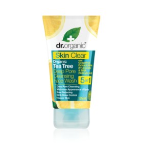 DR.ORGANIC Skin Clear Organic Tea Tree Deep Pore C …