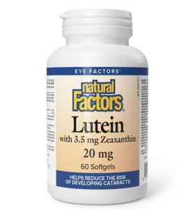 Natural Factors Lutein 20mg Με Zeaxanthin 3.5mg 60 …