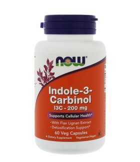 Now Foods Indole -3- Carbinol I3C 200mg VegCaps 60