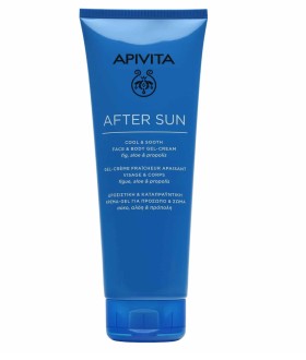 Apivita After Sun Cool & Sooth Face & Body Gel-Cre …