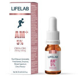 Lifelab CBD AM+ 5% Συμπλήρωμα Διατροφής 10ml