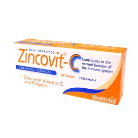 HEALTH AID ZINCOVIT ™ C TABLETS 60'S-BLISTER