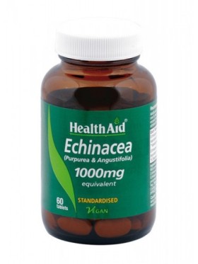 Health Aid ECHINACEA 1000mg - Ανοσοποιητικό, 60tab …