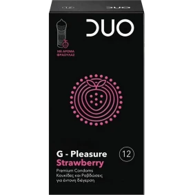 DUO G-Pleasure Προφυλακτικά 12τμχ