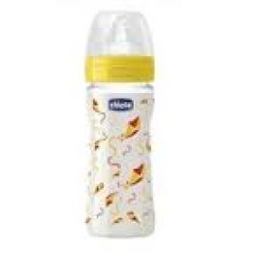 CHICCO ΜΠΙΜΠΕΡΟ ΓΥΑΛΙΝΟ ΘΣ 240ML 1 ΤΡ ΚΑΝΟΝΙΚΗ ΡΟΗ …