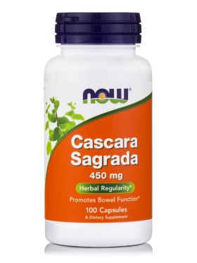 Now Foods Cascara Sagrada 450mg 100 Veget.caps