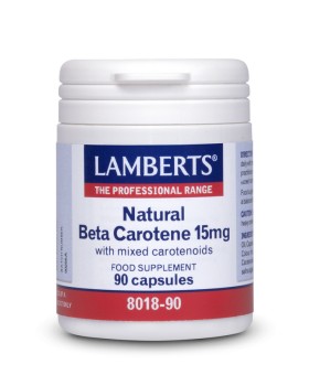 LAMBERTS NATURAL BETA CAROTENE 15MG 90CAPS