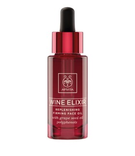 Apivita Wine Elixir Replenishing Firming Face Oil …