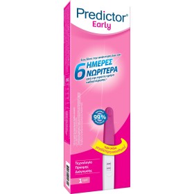 Predictor Early 6 Days Τεστ Εγκυμοσύνης 1τμχ