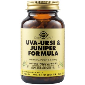 SOLGAR UVA URSI JUNIPER FORMULA 100VCAP